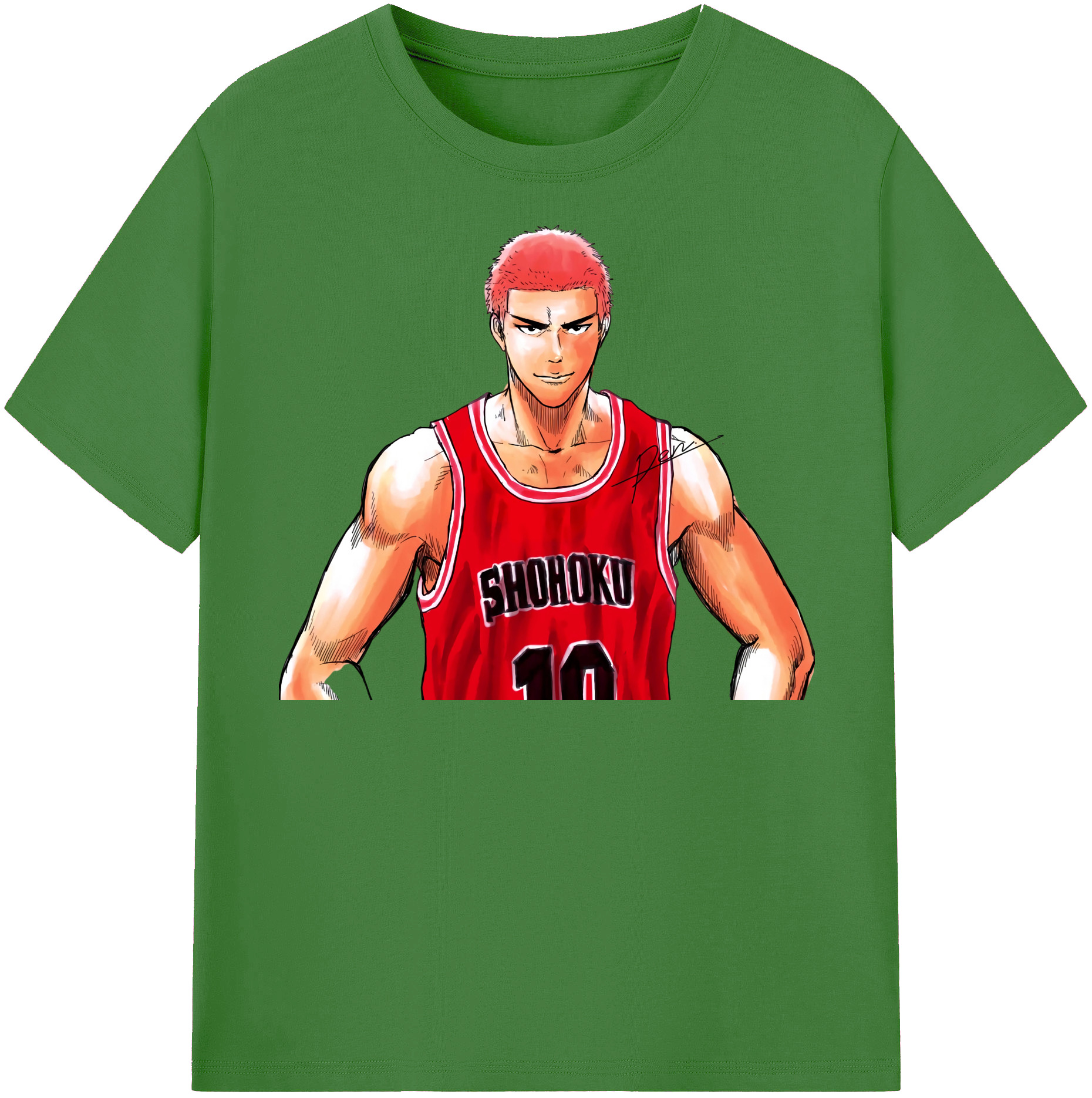 （画像用） SLAM DUNK／スラムダンク レディースカジュアルプリントTシャツ（綿100％）